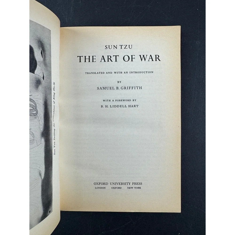 Sun Tzu The Art of War Samuel B Griffith Oxford University Press Paperback 1971